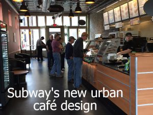 Subway - new cafe design