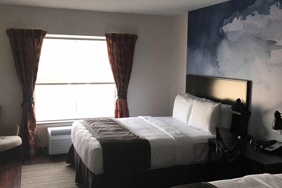 Bedroom at hotel