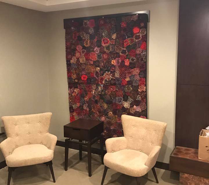 Sitting area at hotel