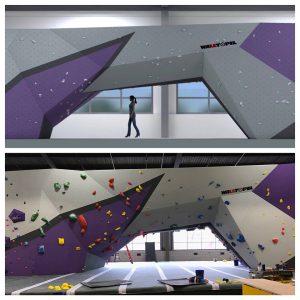 Climbing wall