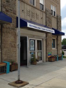 Front of Brookline Teen Outreach building