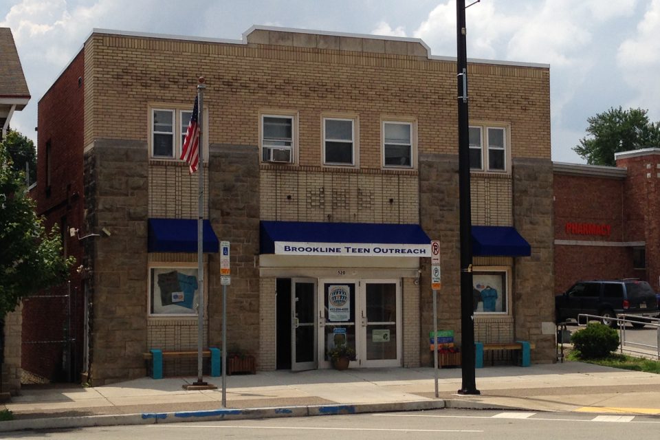 Front of Brookline Teen Outreach building